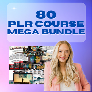 80 x PLR Course Mega Bundle